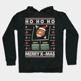 Football and Fun: Celebrate Christmas in Style! Hoodie